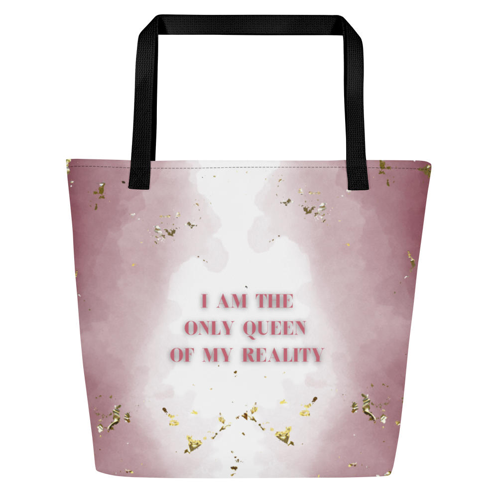 ONLY QUEEN Large Tote Bag