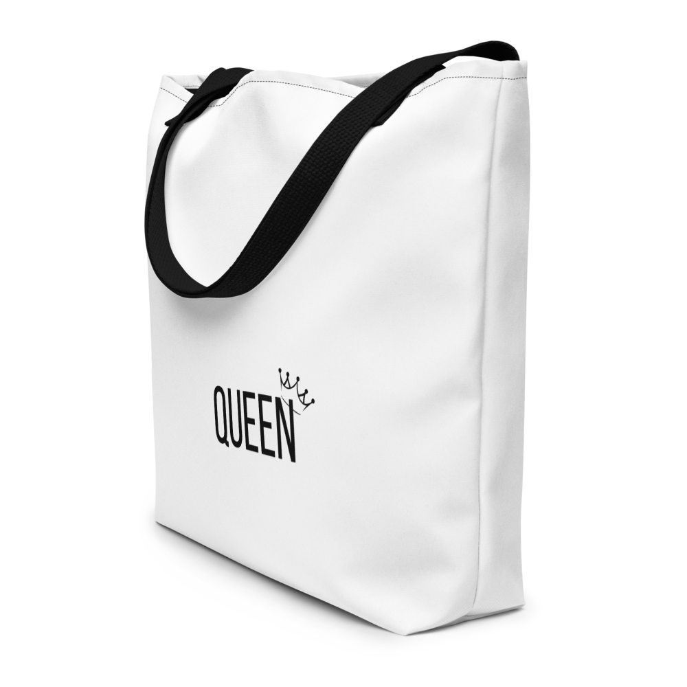 White Queen Large Tote Bag