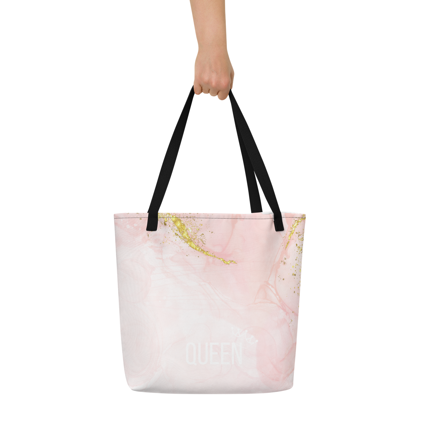 Rose Queen Large Tote Bag