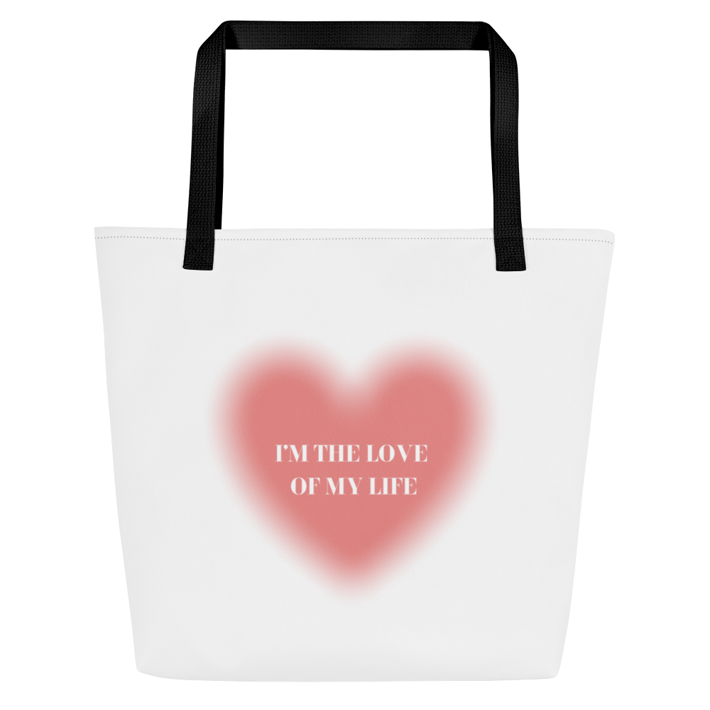 Love Large Tote Bag