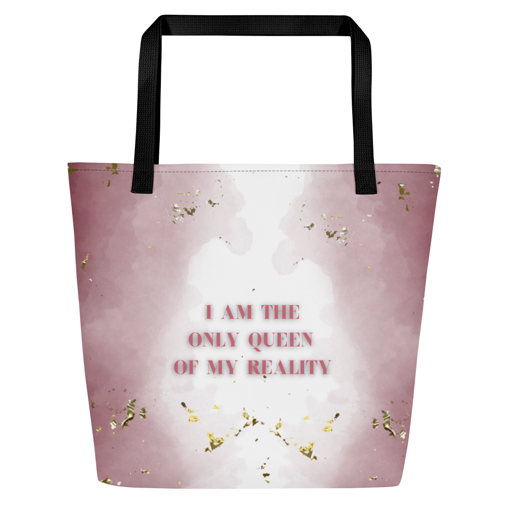 ONLY QUEEN Large Tote Bag