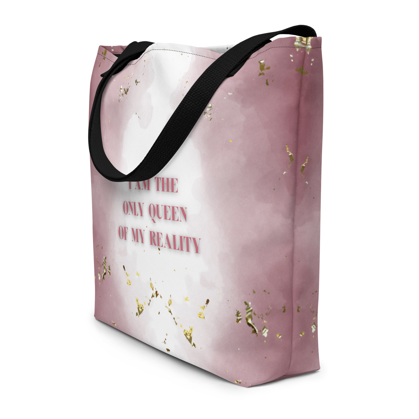 ONLY QUEEN Large Tote Bag