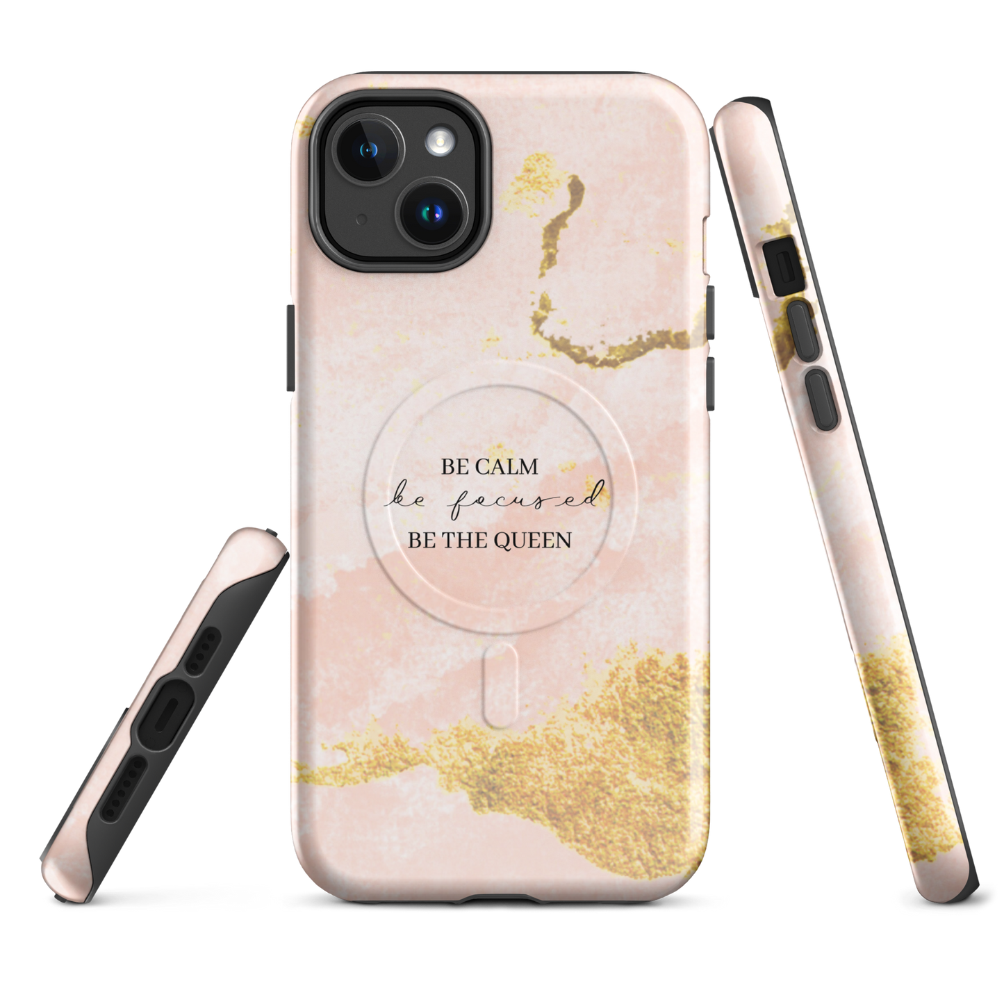 Rose Gold MagSafe® tough case for iPhone®