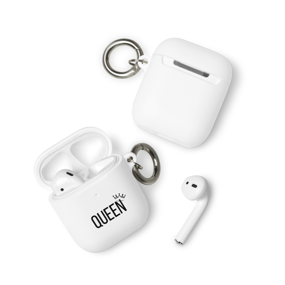 White Queen Rubber Case for AirPods®