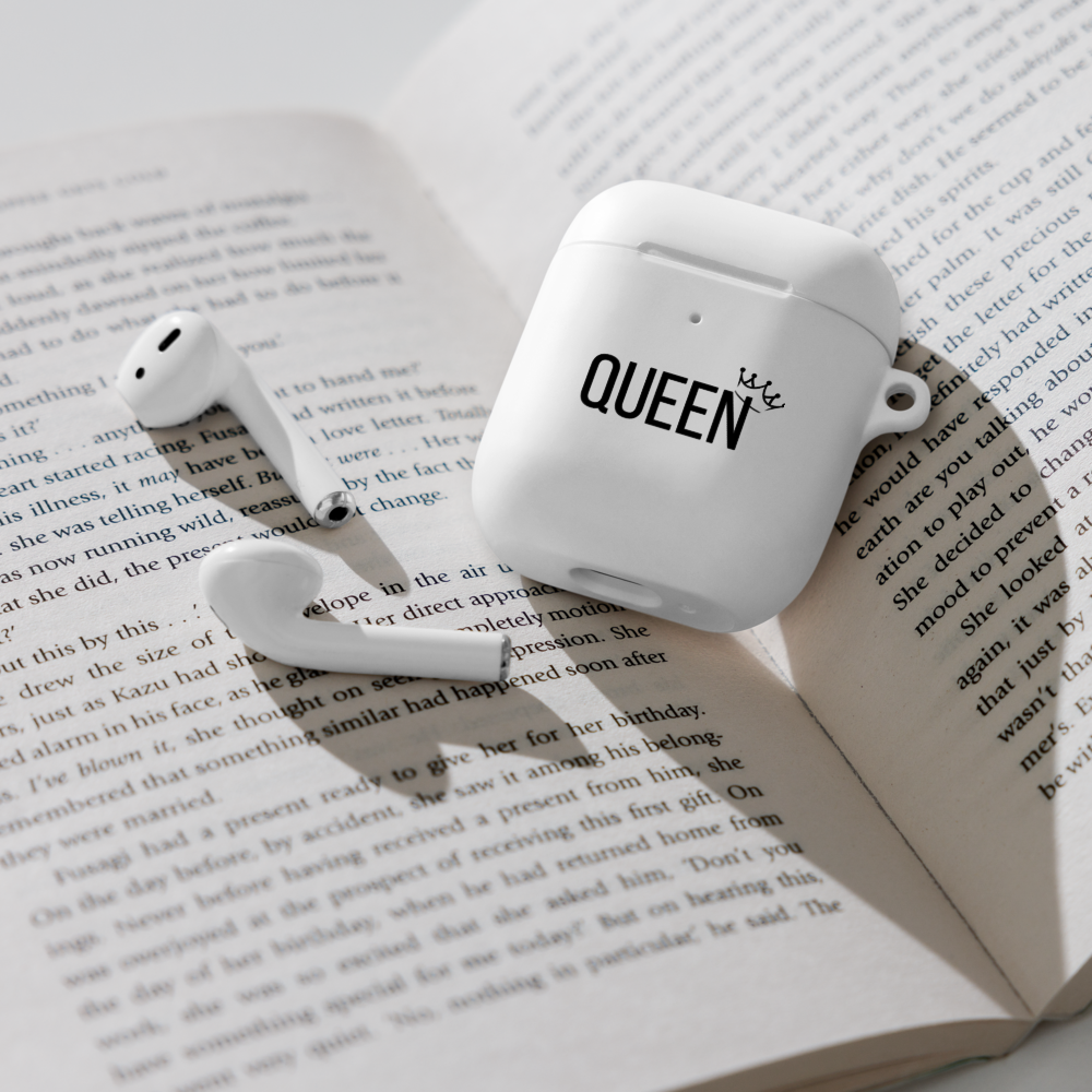 White Queen Rubber Case for AirPods®