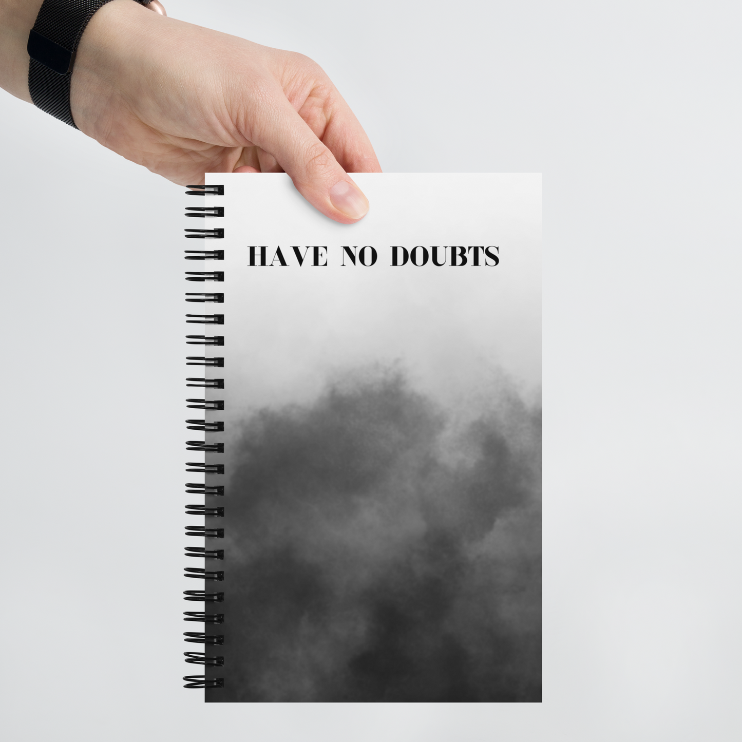 DOUBTS Spiral notebook