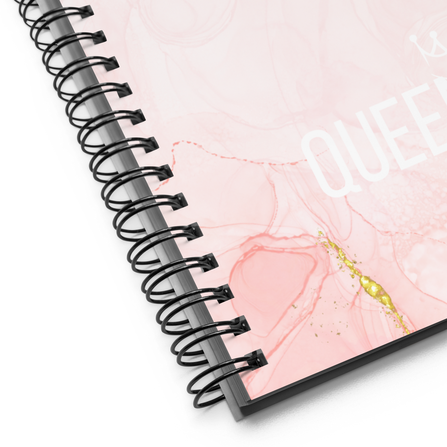 Rose Queen Spiral notebook