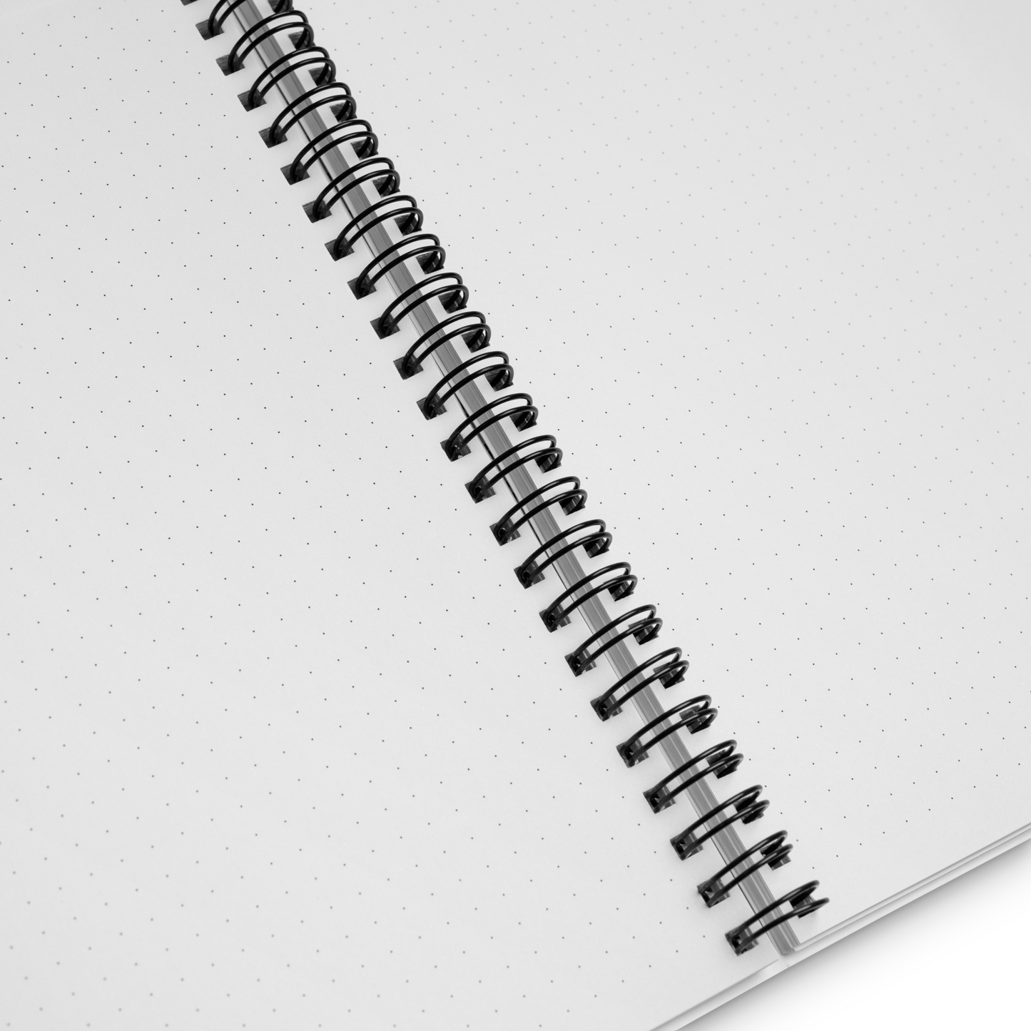 White Queen Spiral notebook