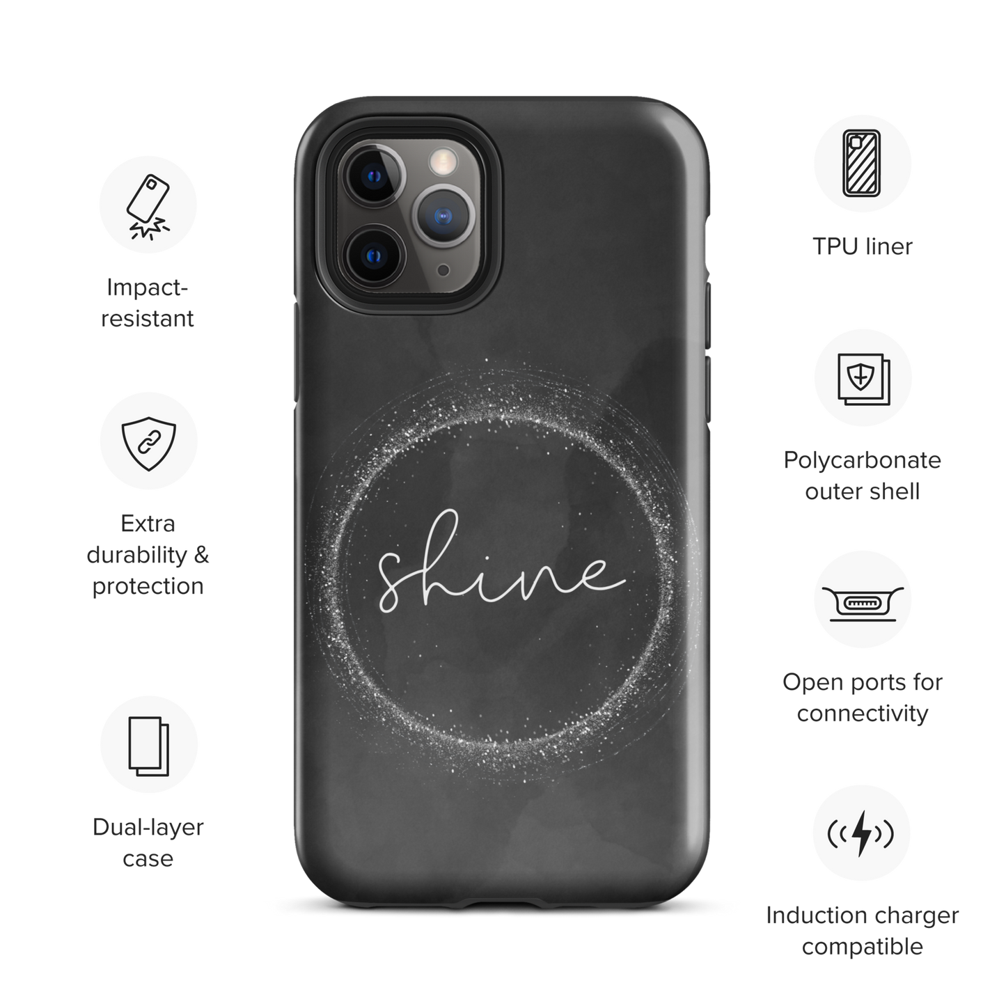 SHINE Tough Case for iPhone®