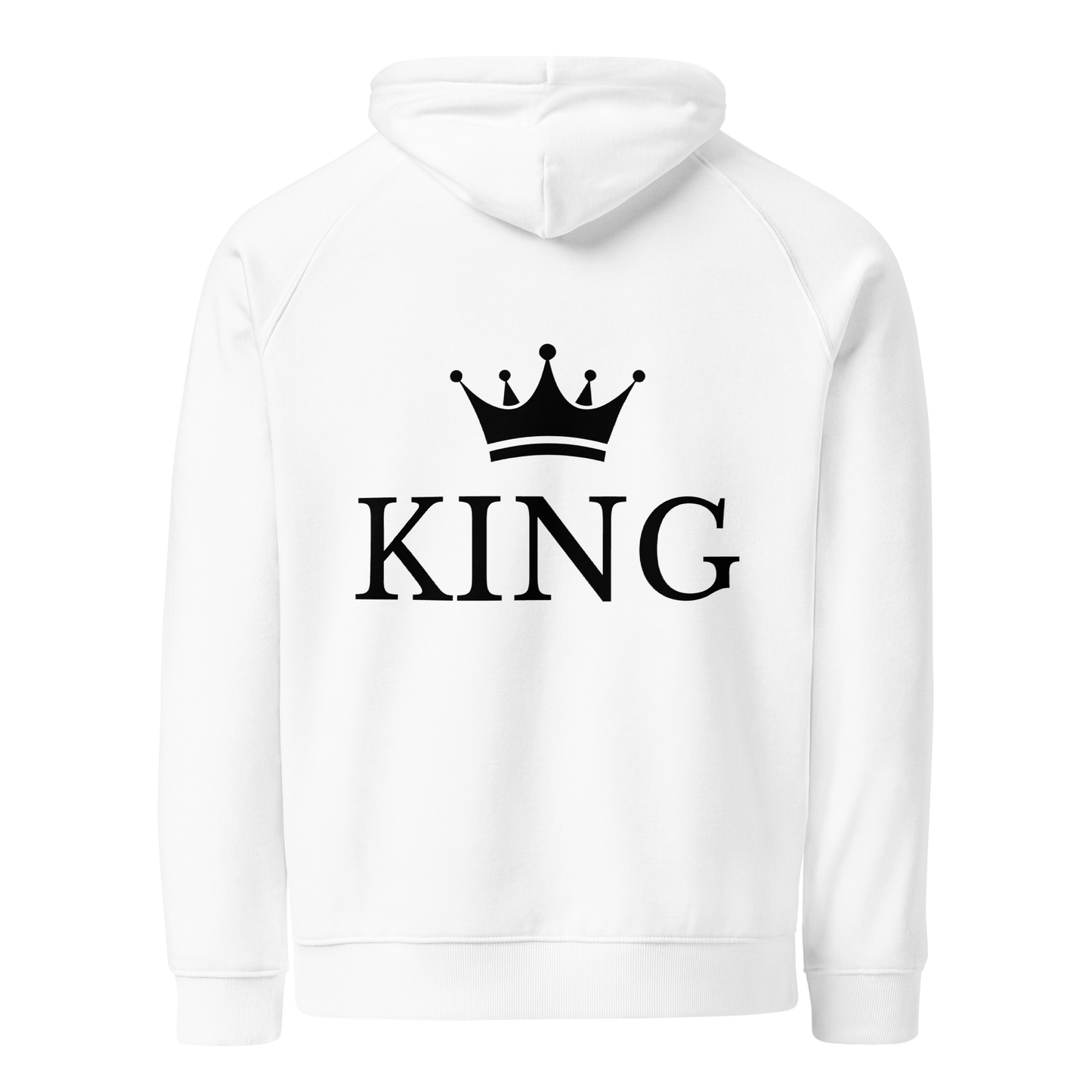 White King eco raglan hoodie