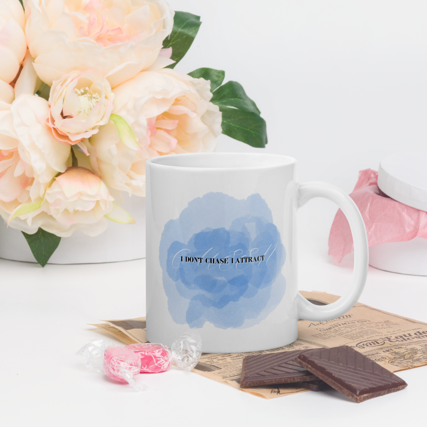 ATTRACT glossy mug