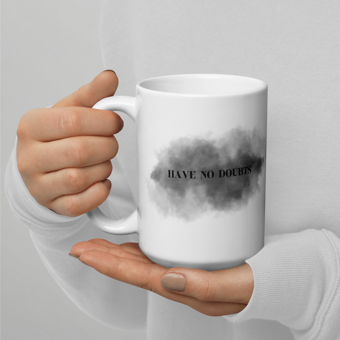 DOUBTS glossy mug