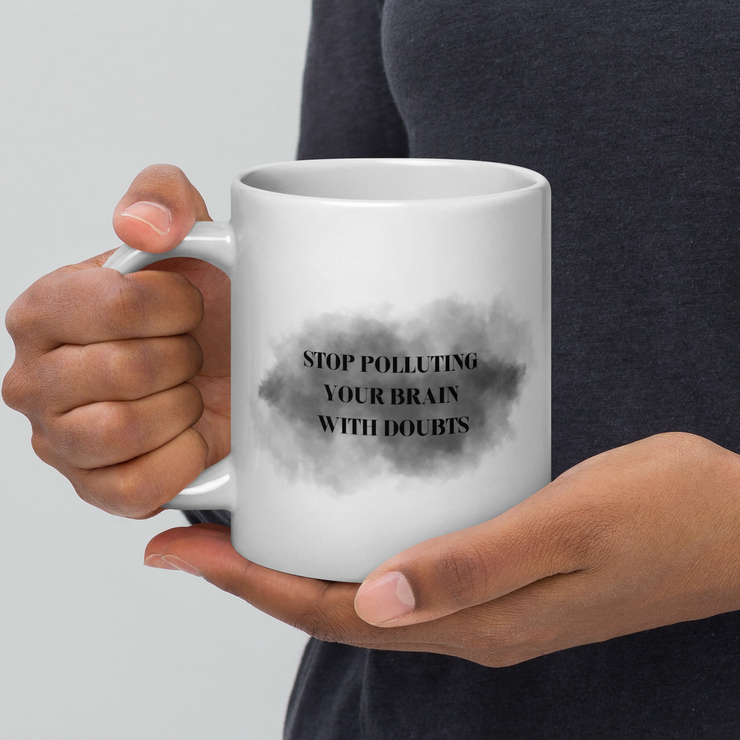 DOUBTS glossy mug